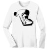 1-DAY RUSH NO MINIMUM Ladies Long Sleeve Crew Neck T-Shirt Thumbnail