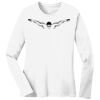 1-DAY RUSH NO MINIMUM Ladies Long Sleeve Crew Neck T-Shirt Thumbnail