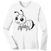 1-DAY RUSH NO MINIMUM Ladies Long Sleeve Crew Neck T-Shirt Thumbnail