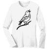 1-DAY RUSH NO MINIMUM Ladies Long Sleeve Crew Neck T-Shirt Thumbnail