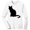 1-DAY RUSH NO MINIMUM Ladies Long Sleeve Crew Neck T-Shirt Thumbnail
