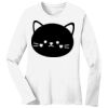1-DAY RUSH NO MINIMUM Ladies Long Sleeve Crew Neck T-Shirt Thumbnail