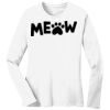 1-DAY RUSH NO MINIMUM Ladies Long Sleeve Crew Neck T-Shirt Thumbnail