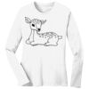 1-DAY RUSH NO MINIMUM Ladies Long Sleeve Crew Neck T-Shirt Thumbnail