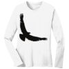 1-DAY RUSH NO MINIMUM Ladies Long Sleeve Crew Neck T-Shirt Thumbnail