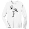 1-DAY RUSH NO MINIMUM Ladies Long Sleeve Crew Neck T-Shirt Thumbnail