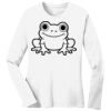 1-DAY RUSH NO MINIMUM Ladies Long Sleeve Crew Neck T-Shirt Thumbnail