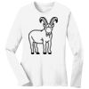 1-DAY RUSH NO MINIMUM Ladies Long Sleeve Crew Neck T-Shirt Thumbnail