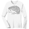 1-DAY RUSH NO MINIMUM Ladies Long Sleeve Crew Neck T-Shirt Thumbnail
