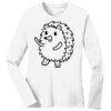 1-DAY RUSH NO MINIMUM Ladies Long Sleeve Crew Neck T-Shirt Thumbnail