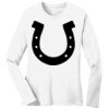 1-DAY RUSH NO MINIMUM Ladies Long Sleeve Crew Neck T-Shirt Thumbnail