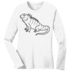 1-DAY RUSH NO MINIMUM Ladies Long Sleeve Crew Neck T-Shirt Thumbnail