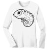 1-DAY RUSH NO MINIMUM Ladies Long Sleeve Crew Neck T-Shirt Thumbnail