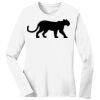1-DAY RUSH NO MINIMUM Ladies Long Sleeve Crew Neck T-Shirt Thumbnail
