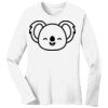 1-DAY RUSH NO MINIMUM Ladies Long Sleeve Crew Neck T-Shirt Thumbnail