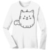 1-DAY RUSH NO MINIMUM Ladies Long Sleeve Crew Neck T-Shirt Thumbnail