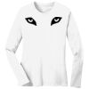 1-DAY RUSH NO MINIMUM Ladies Long Sleeve Crew Neck T-Shirt Thumbnail
