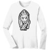 1-DAY RUSH NO MINIMUM Ladies Long Sleeve Crew Neck T-Shirt Thumbnail
