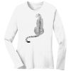 1-DAY RUSH NO MINIMUM Ladies Long Sleeve Crew Neck T-Shirt Thumbnail