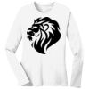 1-DAY RUSH NO MINIMUM Ladies Long Sleeve Crew Neck T-Shirt Thumbnail