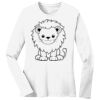1-DAY RUSH NO MINIMUM Ladies Long Sleeve Crew Neck T-Shirt Thumbnail