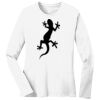 1-DAY RUSH NO MINIMUM Ladies Long Sleeve Crew Neck T-Shirt Thumbnail