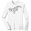 1-DAY RUSH NO MINIMUM Ladies Long Sleeve Crew Neck T-Shirt Thumbnail