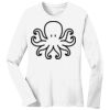 1-DAY RUSH NO MINIMUM Ladies Long Sleeve Crew Neck T-Shirt Thumbnail