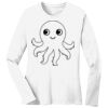 1-DAY RUSH NO MINIMUM Ladies Long Sleeve Crew Neck T-Shirt Thumbnail
