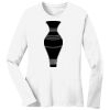 1-DAY RUSH NO MINIMUM Ladies Long Sleeve Crew Neck T-Shirt Thumbnail