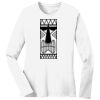 1-DAY RUSH NO MINIMUM Ladies Long Sleeve Crew Neck T-Shirt Thumbnail