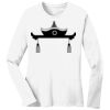 1-DAY RUSH NO MINIMUM Ladies Long Sleeve Crew Neck T-Shirt Thumbnail