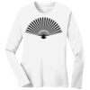 1-DAY RUSH NO MINIMUM Ladies Long Sleeve Crew Neck T-Shirt Thumbnail