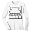1-DAY RUSH NO MINIMUM Ladies Long Sleeve Crew Neck T-Shirt Thumbnail