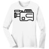 1-DAY RUSH NO MINIMUM Ladies Long Sleeve Crew Neck T-Shirt Thumbnail