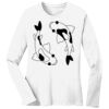 1-DAY RUSH NO MINIMUM Ladies Long Sleeve Crew Neck T-Shirt Thumbnail