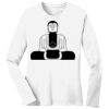 1-DAY RUSH NO MINIMUM Ladies Long Sleeve Crew Neck T-Shirt Thumbnail
