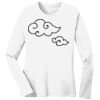 1-DAY RUSH NO MINIMUM Ladies Long Sleeve Crew Neck T-Shirt Thumbnail