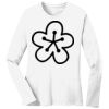 1-DAY RUSH NO MINIMUM Ladies Long Sleeve Crew Neck T-Shirt Thumbnail