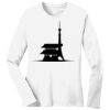 1-DAY RUSH NO MINIMUM Ladies Long Sleeve Crew Neck T-Shirt Thumbnail