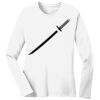 1-DAY RUSH NO MINIMUM Ladies Long Sleeve Crew Neck T-Shirt Thumbnail