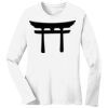 1-DAY RUSH NO MINIMUM Ladies Long Sleeve Crew Neck T-Shirt Thumbnail