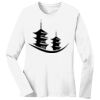 1-DAY RUSH NO MINIMUM Ladies Long Sleeve Crew Neck T-Shirt Thumbnail