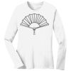 1-DAY RUSH NO MINIMUM Ladies Long Sleeve Crew Neck T-Shirt Thumbnail