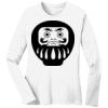 1-DAY RUSH NO MINIMUM Ladies Long Sleeve Crew Neck T-Shirt Thumbnail