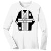 1-DAY RUSH NO MINIMUM Ladies Long Sleeve Crew Neck T-Shirt Thumbnail