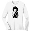 1-DAY RUSH NO MINIMUM Ladies Long Sleeve Crew Neck T-Shirt Thumbnail