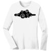 1-DAY RUSH NO MINIMUM Ladies Long Sleeve Crew Neck T-Shirt Thumbnail