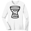 1-DAY RUSH NO MINIMUM Ladies Long Sleeve Crew Neck T-Shirt Thumbnail