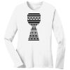 1-DAY RUSH NO MINIMUM Ladies Long Sleeve Crew Neck T-Shirt Thumbnail